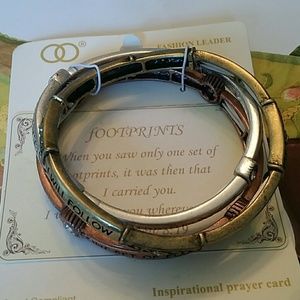 Inspirational Prayer Bracelet New/tag